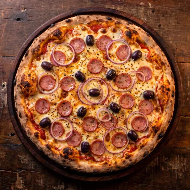 Pizza Calabresa cebolada